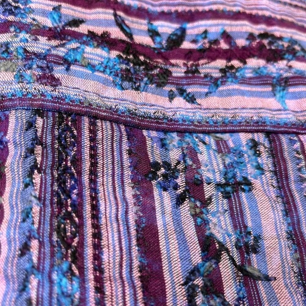 Reversible Embroidered Button Front Jacket‎ Women… - image 3